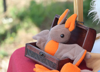 Peluche chauve-souris Tisselune