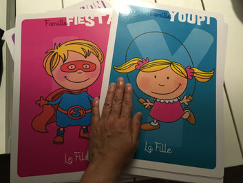 Jeu de 7 familles géant