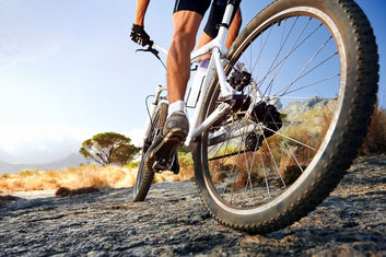 Radsport - Sportler auf dem Rennrad