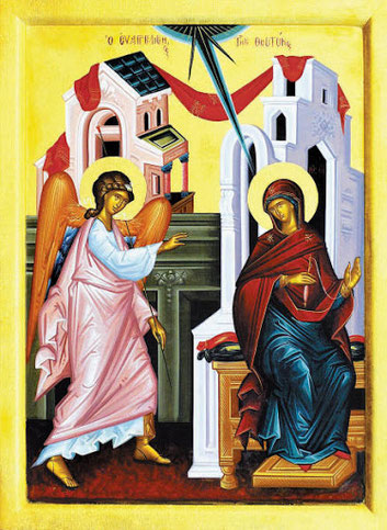Imagen tomada de: http://www.iglesiaortodoxa.cl/anunciacion.htm