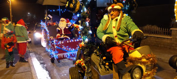 Comité des fêtes de bertincourt, Didier Pilot, Vincent Grandin, Nicolas RENOUF, Denis WERBROUCK, Marie Laure FONTAINE, Denis Fauquembergue, distribution cadeau noel 2022