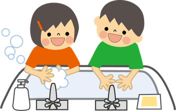 かぶらぎ整骨院・整体院ブログ 手洗いのイメージイラスト