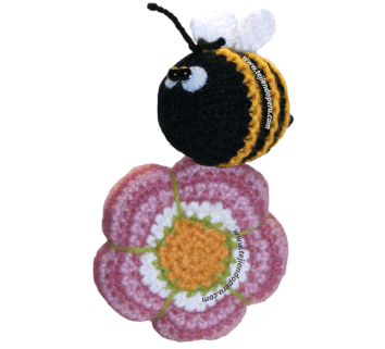 Abejas decorativas 10-14 cm, 5 piezas