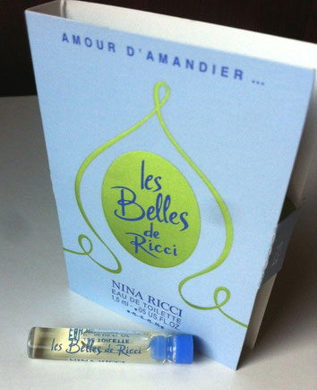 LES BELLES DE RICCI - AMOUR D'AMANDIER : ECHANTILLON TUBE