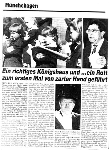 Ein richtiges Königshaus und ...ein Rott zum ersten Mal von zarter Hand geführt