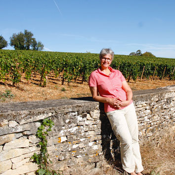 Karoline Knoth - Guide Conférencière - Weinfachfrau aus Franken in Meursault - Burgund