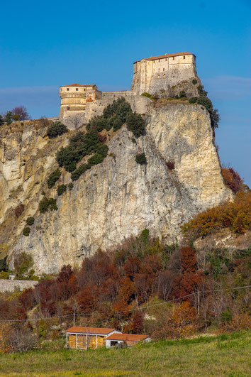 L'inaccessibile Rocca di San Leo