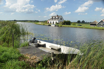 Wolkenlucht Bootje