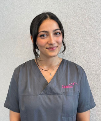 Dentalassistentin Huda Al-Shammari