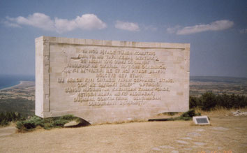 Gallipoli-monument-herdenking-Anzac-slagveld-Bosporus-Turkije