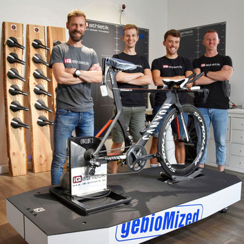 Bikefitter-Team aus dem concept-lab Frankfurt