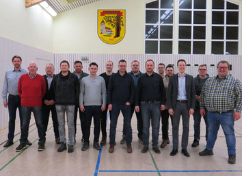 Der aktuelle Vorstand (v.l.): Rainer Schröder, Johannes Vogt, Wilhelm Eikmeier, Jens Mally, Olaf Böning, Sebastian Rücker, Philipp Heinze, Georg Wigge, Norbert Lübbers, Elmar Koch, Matthias Eikmeier, Philipp Jung, Fabian Meyer, Sven Avenarius, Julian Vogt