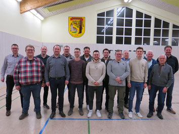 Der aktuelle Vorstand (v.l.): G. Wigge, J. Vogt, P. Heinze, E. Koch, N. Lübbers, M. Eikmeier, O. Böning, P. Jung, S. Rücker, S. Avenarius, W. Eikmeier, D. Lübbers, J. Vogt, H. Jung, R. Schröder