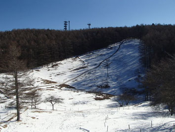 入笠山　軽アイゼン　登山　ツアー