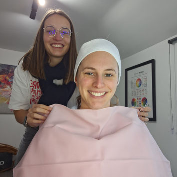 conseil en image - colorimétrie - atelier duo - femme - Liège - Waremme - Hannut-Remicourt