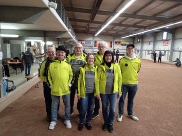 Team PC Oberthal 2 im Februar 2024 (beim SBV-Ligapokal)