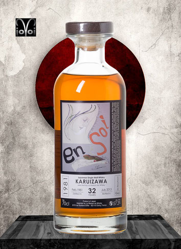 Karuizawa Cask #8461 - 32 Years Single Malt Whisky - Distilled 1981 - Bottled 2013 - 700 ml - 57,3% Vol./Alc. - Only 186 Bottles Worldwide 