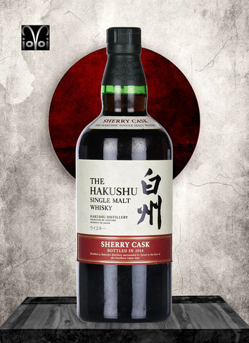 Hakushu Single Malt Whisky - Sherry Cask Edition 2014 - 700 ml - 48,0% Alc./Vol. - Only 3000 Bottles