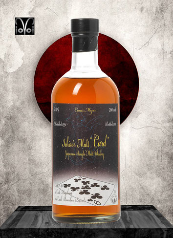 Hanyu Nine Of Clubs - Cask #401 - 20 Years Single Malt Whisky - Distilled 1991 - Bottled 2011 - 700 ml - 57,3% Vol./Alc. - Only 238 Bottles