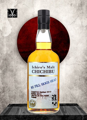 Chichibu Cask #705 - 3 Years Single Malt Whisky - Distilled 2010 - Bottled 2013 - 700 ml - 63,2% Vol./Alc. - 12 Bottles