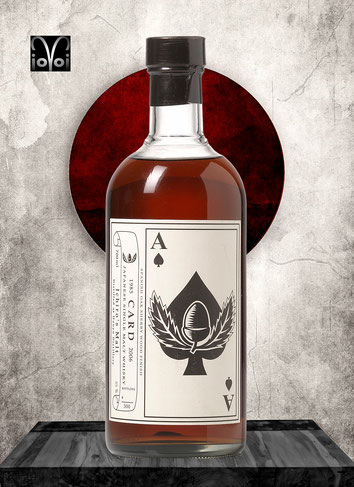 Hanyu Card Ace Of Spades - Cask #9308 - 21 Years Single Malt Whisky - Distilled 1985 - Bottled 2006 - 700 ml - 55,7% Vol./Alc. - Only 300 Bottles Worldwide