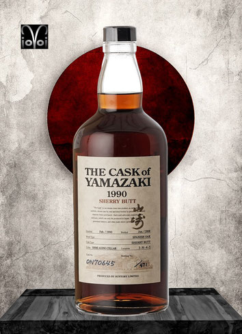 The Cask Of Yamazaki #0N70645 - 18 Years - Distilled 1990 - Bottled 2008 - 700 ml - 60,0% Vol./Alc. - 471 Bottles