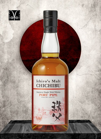Chichibu Port Pipe Single Malt Whisky - 4 Years - Distilled 2009 - Bottled 2013 - 700 ml - 54,5% Vol./Alc. - 4200 Bottles