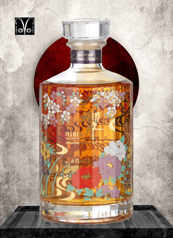 Hibiki Harmony "Ryusui-Hyakka" Limited Edition 2021 - Blended Malt - Bottled 2021 - 700 ml - 43,0% Vol./Alc.