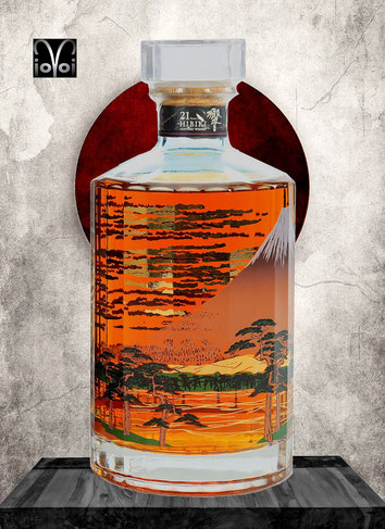 Mount Fuji 21 Years - 1st Limited Edition - Blended Malt Whisky - Release 2014 - 700 ml - 43,0% Vol./Alc. - Only 2000 Bottles Worldwide 