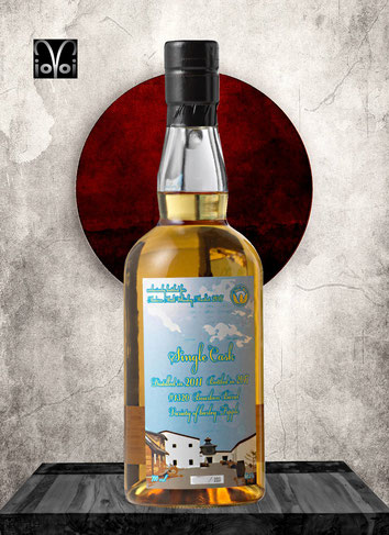Chichibu Cask #1320 - 6 Years Single Malt Whisky - Distilled 2011 - Bottled 2017 - 700 ml - 60,2% Vol./Alc. - 223 Bottles