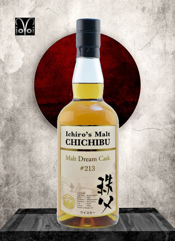 Chichibu Malt Dream Cask #213 - 10 Years - Distilled 2008 - Bottled 2016 - 700 ml - 62,6% Vol. /Alc. - 194 Bottles