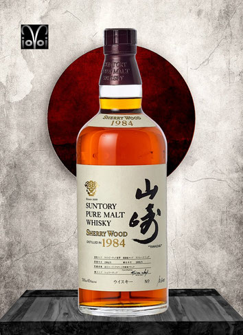 Yamazaki Sherry Wood 1984 - 15 Years Pure Single Malt - Distilled 1984 - Bottled 1999 - 700 ml - 45,0% Vol./Alc.