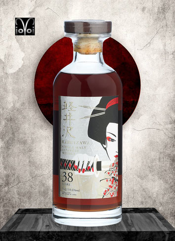 Karuizawa Platinum Geisha Single Malt - Cask #4365 - 38 Years - Sherry Cask - 700 ml - 59,6% Vol./Alc. - Only 137 Bottles Worldwide