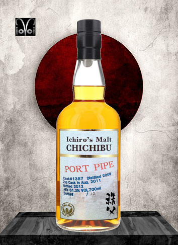 Chichibu Cask #1387 - 3 Years Single Malt Whisky - Distilled 2009 - Bottled 2012 -700 ml - 61,3% Vol./Alc. - 12 Bottles