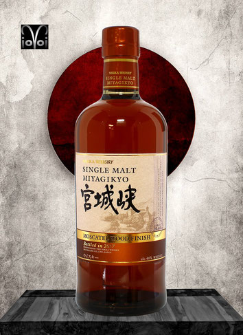 Nikka Miyagikyo Moscatel Finish - Single Malt - Bottled 2017 - 700 ml - 46% Vol./Alc. - 3500 Bottles