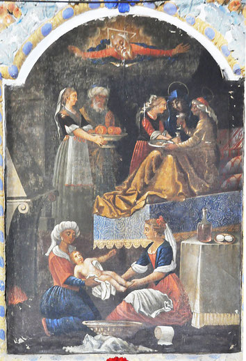 Nocario - Chap. St Jean-Baptiste - Naissance de St Jean (G. Grandi)