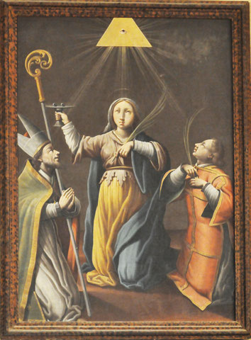 LOZZI - Eglise St-Jacques le Majeur - Tableau de Francesco Carli