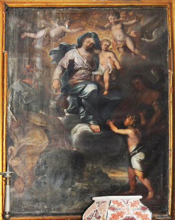 Sisco - Eglise Saint Martin - Notre Dame du Carmel - L'Ange et l'Enfant