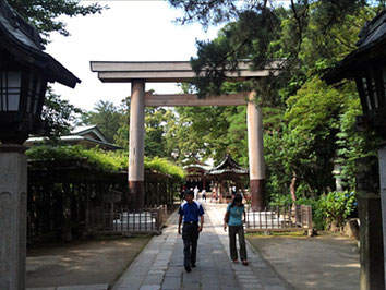 久伊豆神社 第三鳥居