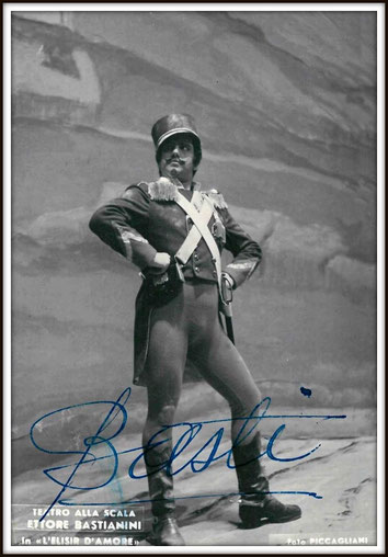 Baritono Ettore Bastianini