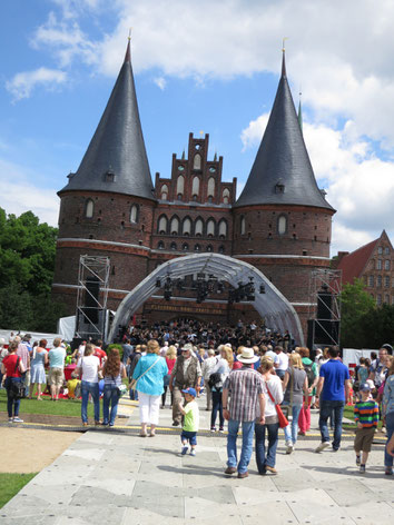 Das Holstentor in Lübeck