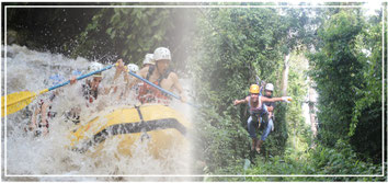 Arenal Combo Tour: Rafting 2 & 3 or 3 & 4 + Arenal Canopy Tour