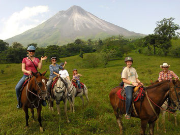 Arenal Volcano Horseback Riding & Los Lagos Hot Springs