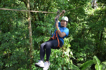 Canopy Tour & Tarzan Swing  in La Fortuna 