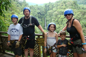 Canopy over La Fortuna Waterfall