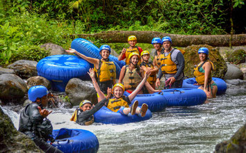 Combine in the same tour Rafting and Tubing