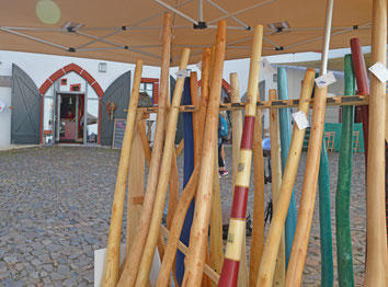 Foto: Mondholz-Didgeridoo Michael Heindl