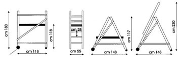 andamio plegable