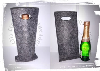 Flaschentasche Mini in 2 Varianten