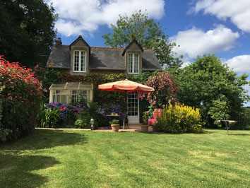 Vue  d'ensemble gîte de Kerjos 